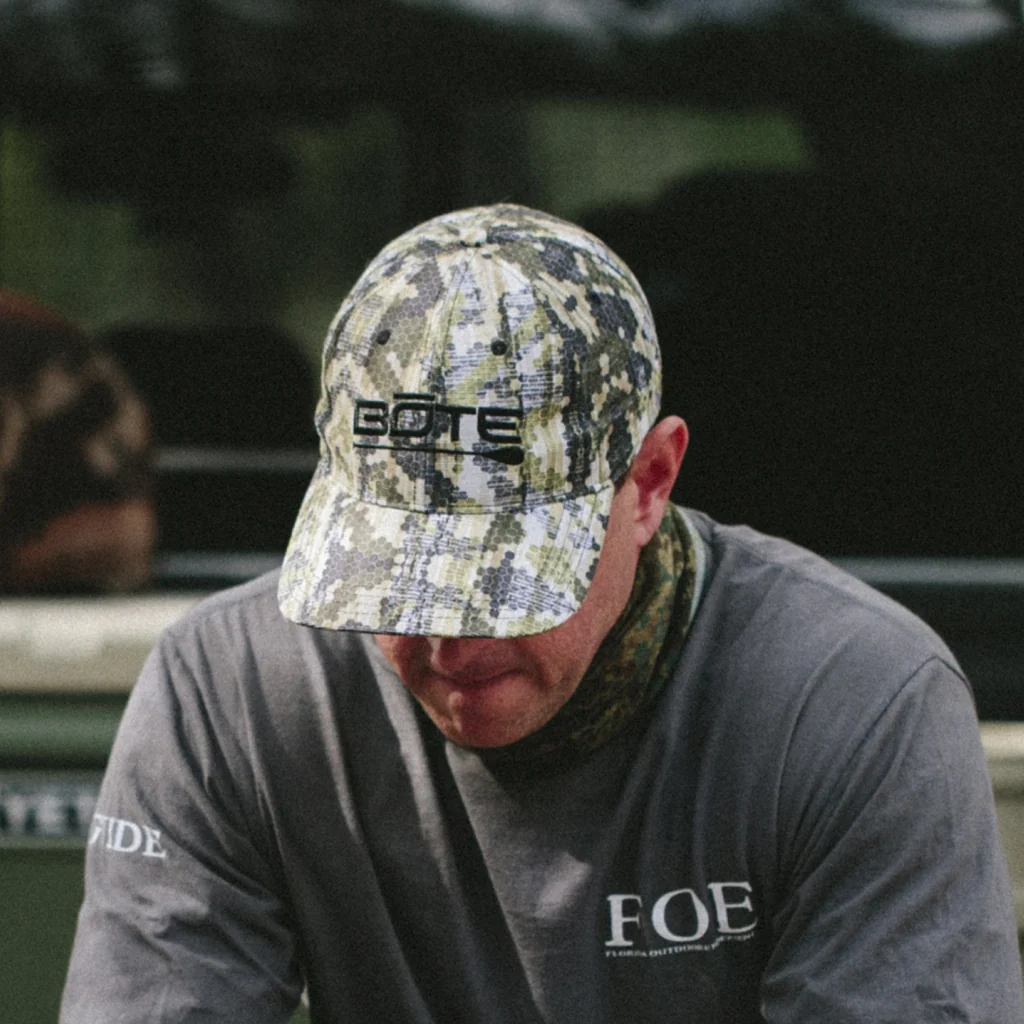 BOTE Logo Verge Camo Ripstop Hat - Image 3