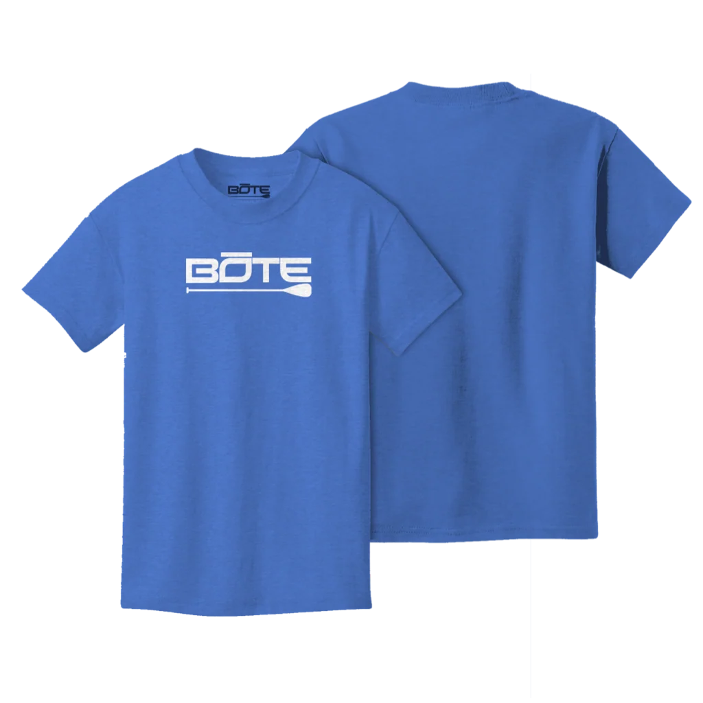 Youth Blue Logo Tee - Image 2