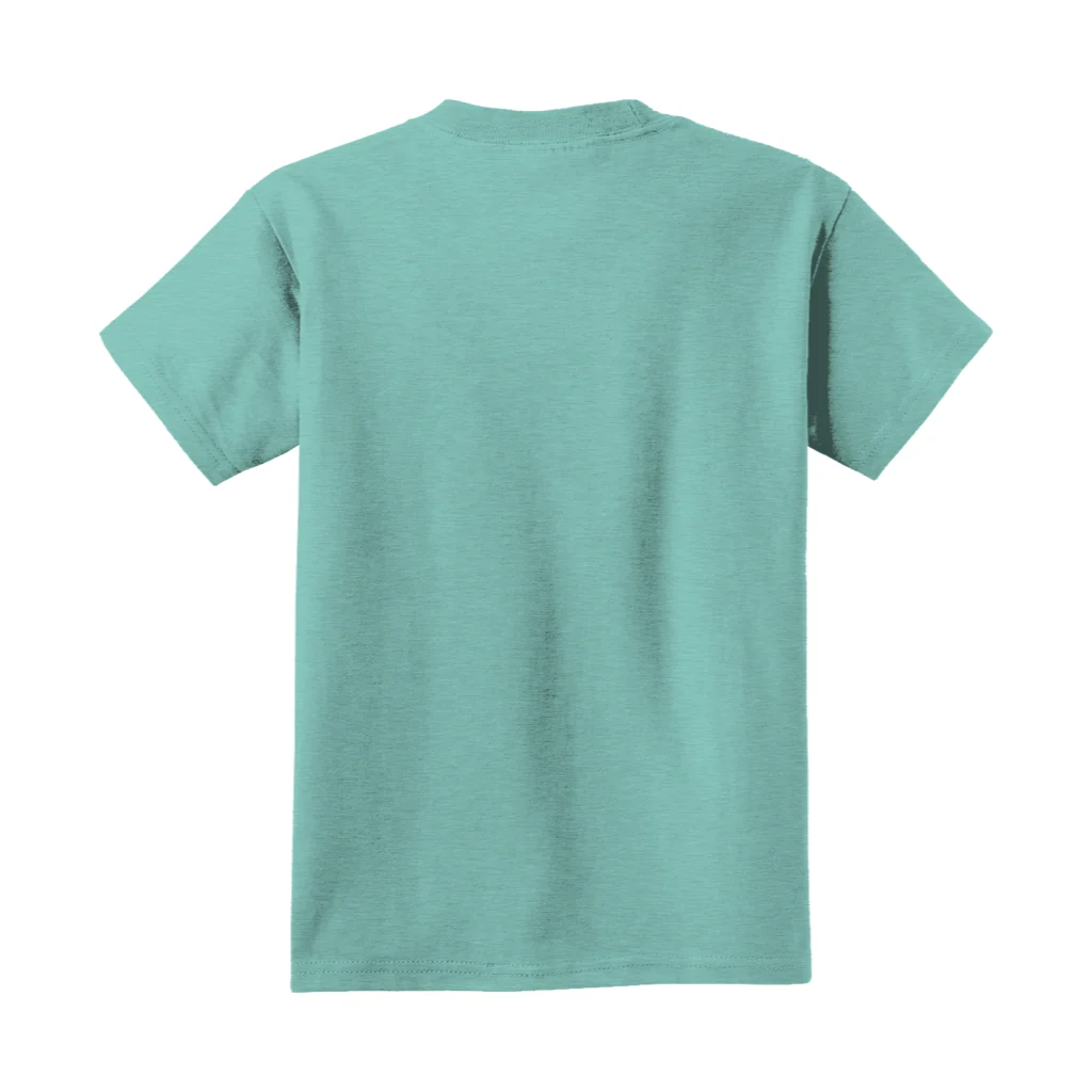 Youth Logo Tee Shirt Seafoam - Image 3